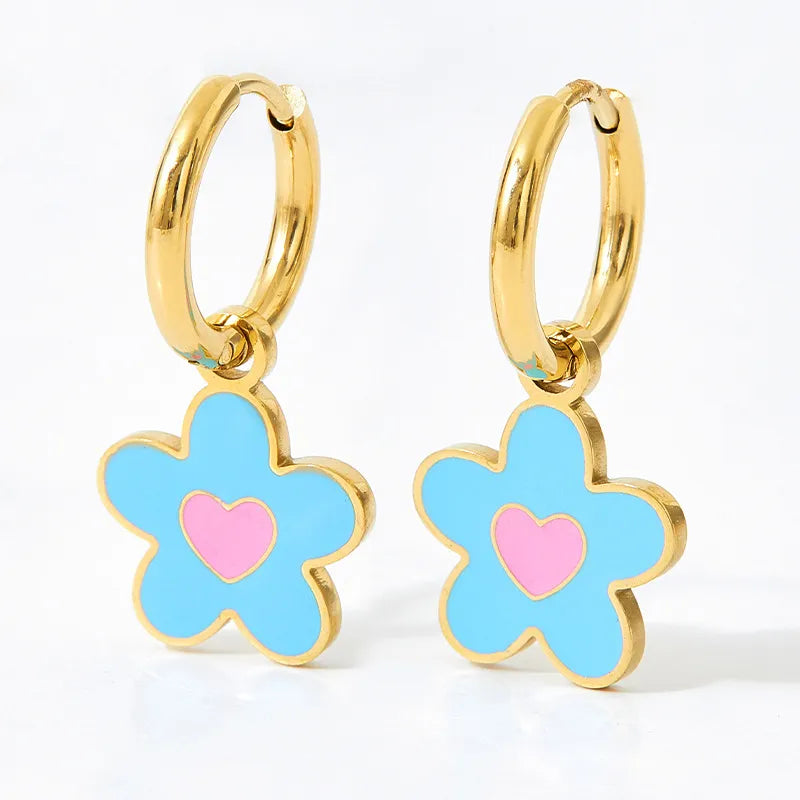 BOUCLES D'OREILLES LYLY BLEUES