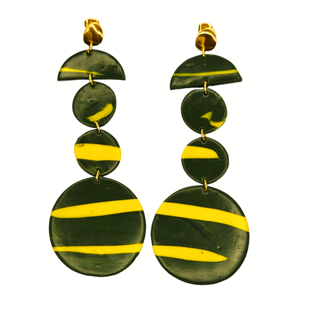 BOUCLES D'OREILLES ZEBRURE ENCHANTEES