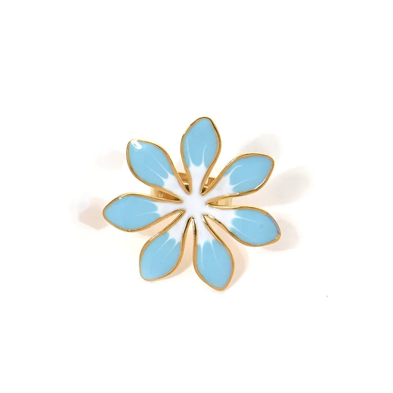 Bague "Fleur Céleste"