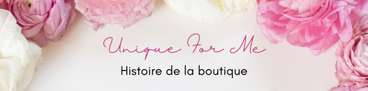 HISTOIRE DE LA BOUTIQUE